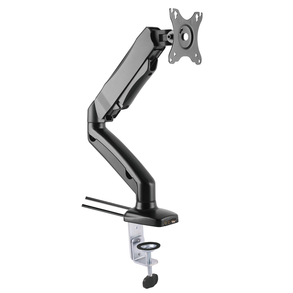 13" - 27" Manually Adjustable Monitor Desk Mount Clamp